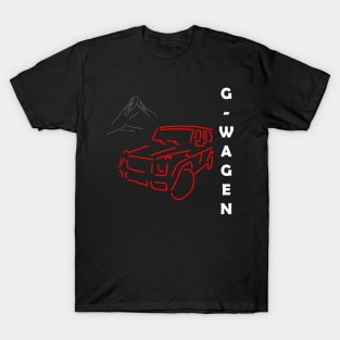 Mercedes G-Wagen Design - King off road #2 T-Shirt